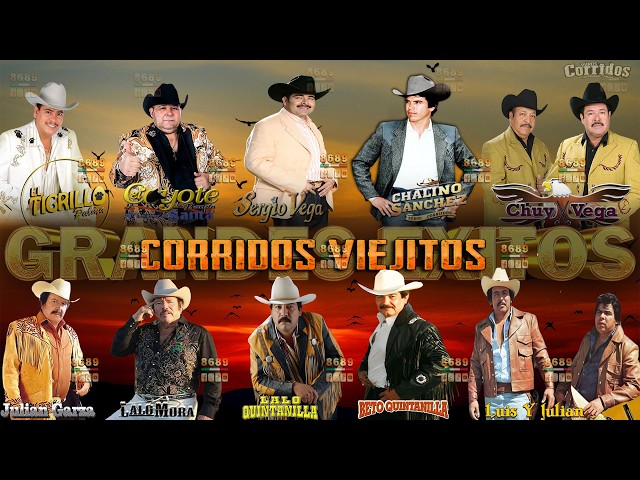 Puros Corridos Viejitos Mix 💥 Beto Quintanilla, El Tigrillo Palma, Luis Y Julián, Chalino Sánchez... SDDEFAULT Thumbnail