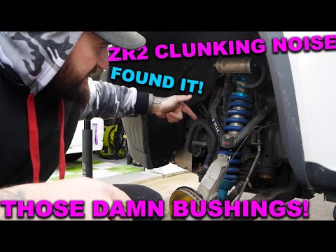 ZR2 clunking noise has been found! | peak suspension UCA