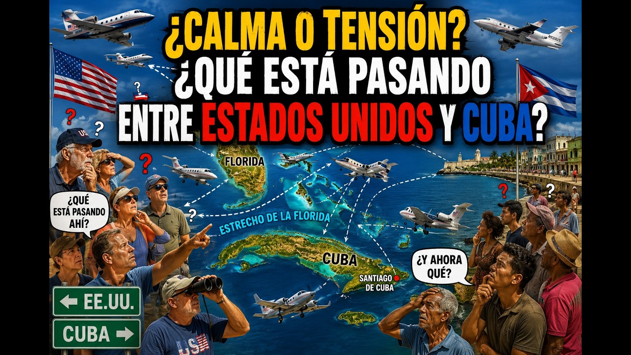 ¿Calma o tensión?¿Qué está pasando entre Estados Unidos y Cuba?