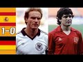 Spain 1 x 0 Germany (Camacho, Rummenigge, Littbarski)  ●1984 UEFA Euro Extended Goal & Highlights