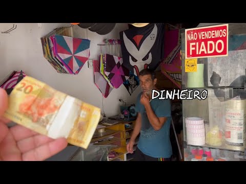 O QUE DÁ PARA COMPRAR COM 20,00R$ NA LOJA DE PIPA🪁