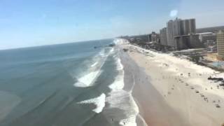 Helicopter tour of Daytona Beach