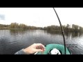 Ловля щуки на блесну осенью (видео-отчет) Рыбалка 12 октября 2014 Уокер - молодец ...