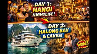 First 2 Days in Vietnam! 🇻🇳 Hanoi Night Market + Halong Bay …