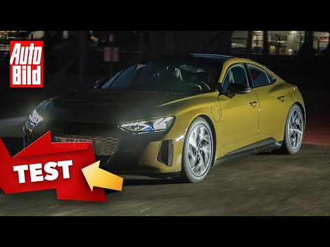 Audi RS e-tron GT(2021) | Durch die Nacht mit Audis neuer E-Limousine | Test mit Dennis Petermann