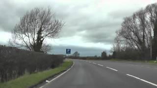 preview picture of video 'Driving From Severn Stoke To Clifton, Worcestershire, England 9th March 2012'