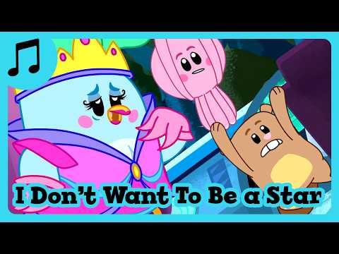 I Don't Want to Be a Star Sing-Along Song 😭🎵 Luna Chip & Inkie 🌲 Animated Songs for Kids - Kids (0-4), Kingdom Kids Zone - Luna, Chip & Inkie