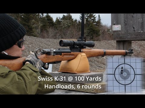 BadAce Swiss K31 No Drill Long Eye Relief Scope Mount and range accuracy video at 100 yards