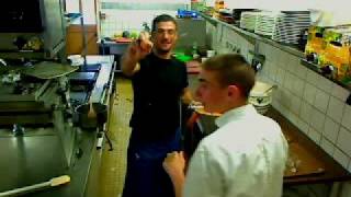 L'amitié dans l'équipe d'une cuisine