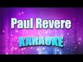 Beastie Boys Paul Revere Karaoke Lyrics