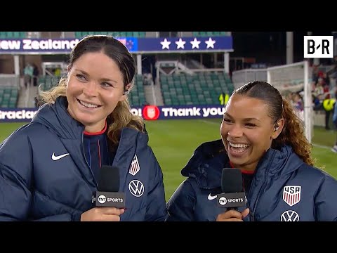 USWNT Dominates New Zealand 6-0 in Friendly, Emma Sears Reacts to Her Hat Trick