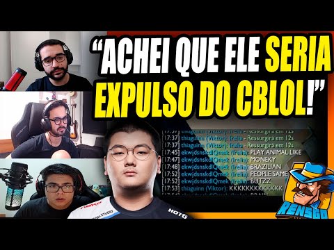 TAKESHI, MYLON E ESA COMENTAM SOBRE A PUNIÇÃO DO TRAP (NOVO TOP COREANO DA RENSGA) NO CBLOL