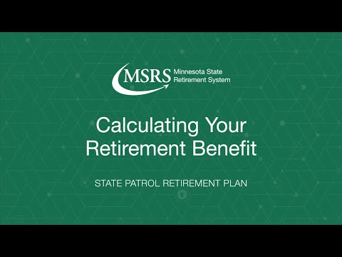 MSRS - Calculating Your State Patrol Retirement Plan Benefit