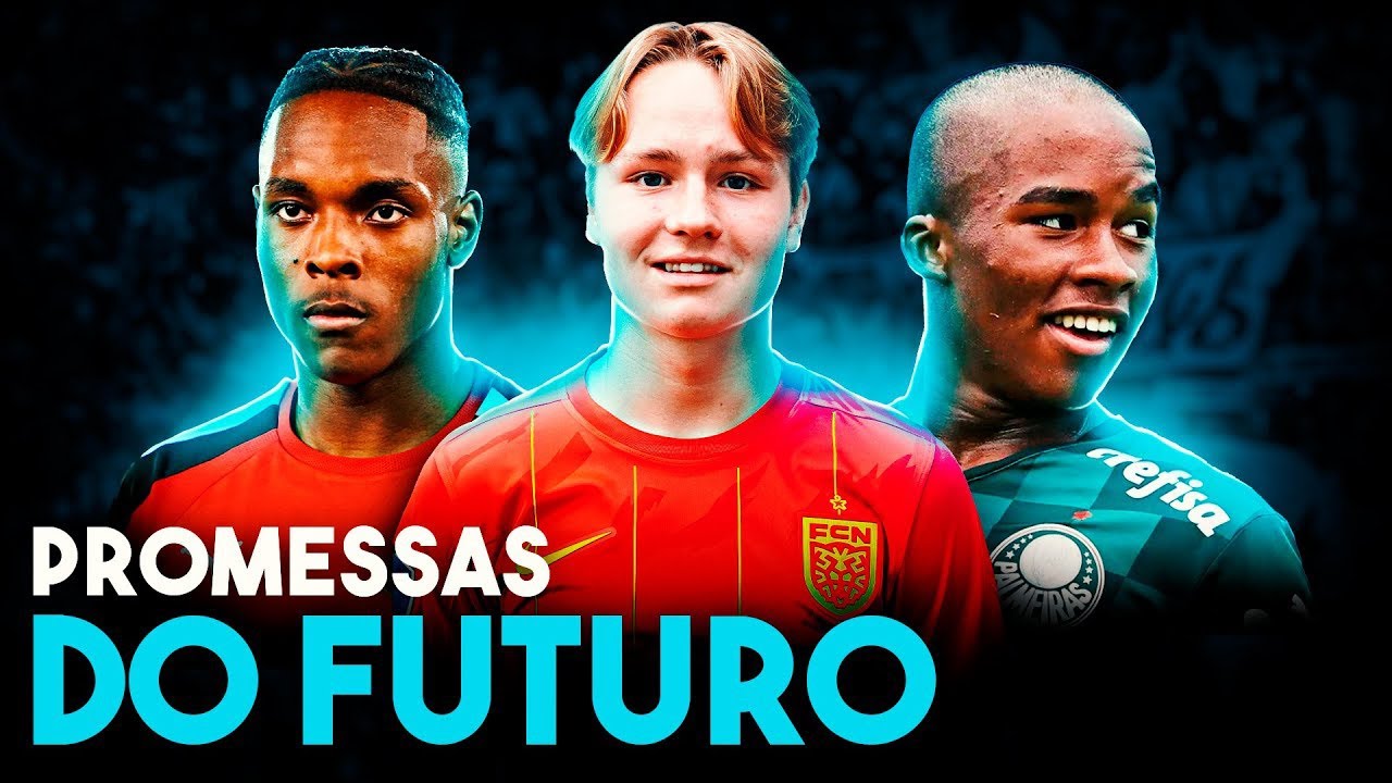 10 FUTURAS ESTRELAS do futebol ⭐