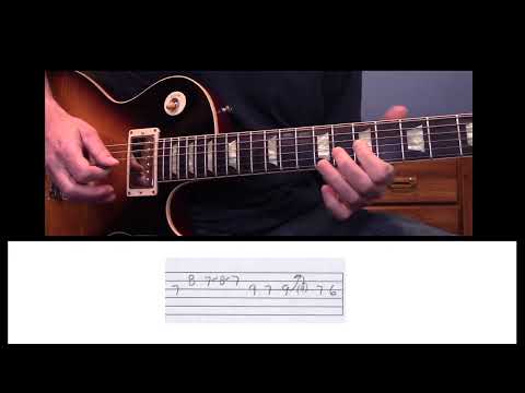 Boston - More Than a Feeling - Solo (lesson with tab)