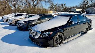 Can we get ALL of my Cars Unstuck from the Snow BEFORE the Shippers Come?