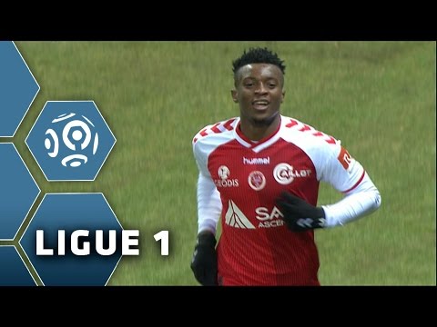 But Benjamin MOUKANDJO (42') / Stade de Reims - FC Lorient (1-3) -  (SdR - FCL) / 2014-15