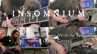 Insomnium - Equivalence/Down With the Sun (Full Guitar Cover)