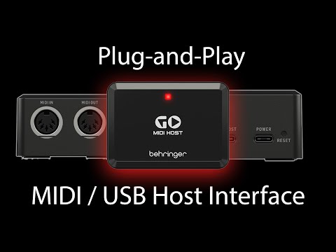 Plug-and-Play Connectivity with Behringer Go Midi Host