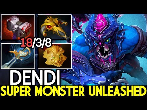 DENDI [Night Stalker] Super Monster Unleashed Destroy NOONE Mid 7.22 Dota 2