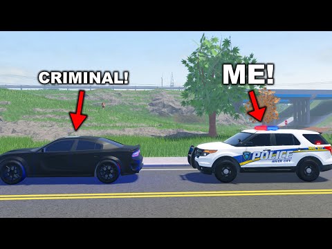 GUY STARTS A POLICE CHASE AFTER GETTING SHOT! I TOOK HIM TO THE HOSPITAL! (ROBLOX ROLEPLAY)