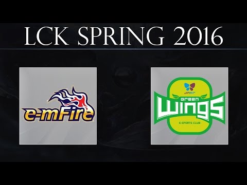 EMF vs JinAir G2 | e-mFire vs JinAir GreenWings Game 2 (20.01.2016) | LCK Spring 2016