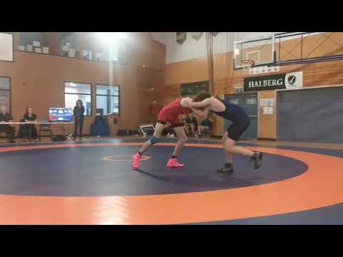 NZ Wrestling National Champs 2023 #3 fight Max v Miles (Gold - NZ Champ U17, U65kg)