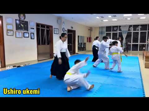 Aikido Basic 1 - Ushiro Ukemi (Tập luyện tại Võ đường Aikido Aioikai Đà Lạt, tỉnh Lâm Đồng)