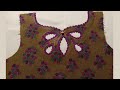 Neck Designing Cutting And Sticking Gala Designing Cutting And Stitching Cut Work Design