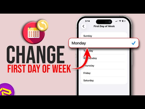 How To Change First Day Of Week On iPhone | Calendar App Settings & iPhone Tips