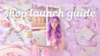 Steps I take to guarantee 100+ sales on launch day 🛒 How I take listing photos & plan content