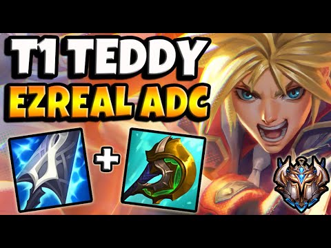 T1 Teddy EZREAL vs KAISA [ ADC ] Patch 11.12 Ranked Korea ✅