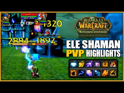 OPRAWINDFURY - Farelina Elemental Shaman PvP Highlights || TBC Classic