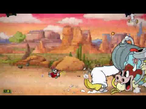 Xmanegaming27 1| cuphead | dlc expert mode live gamplay father&son co op