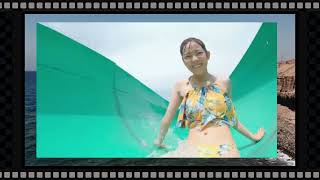 志田こはく　ドン27話　水着でウォータースライダーはやっぱり良い