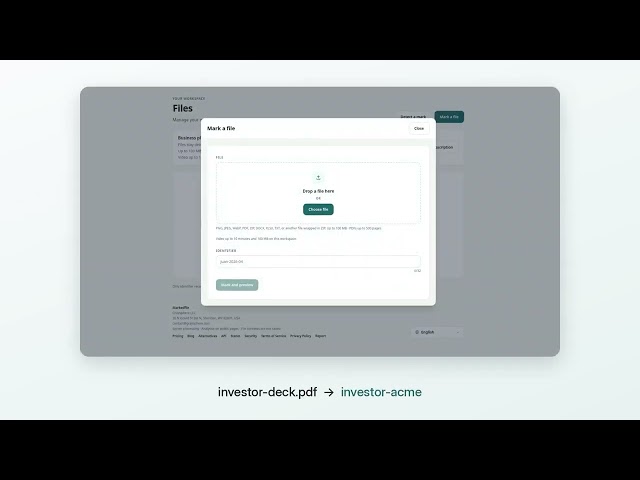 Markedfile demo video thumbnail