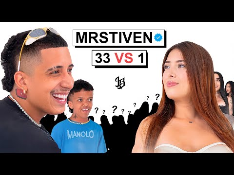 MRSTIVEN VS 33 WOMEN ❤️