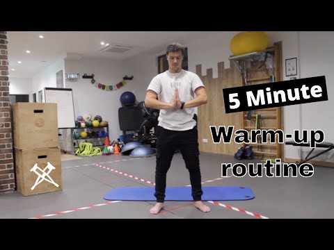 5 minute Warm-Up before SKATING