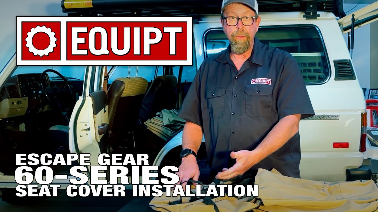 Escape Gear Land Cruiser 60 Series Seat Covers