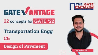 Pavement Design | Transportation Engineering for GATE 2022 | GATEvantage