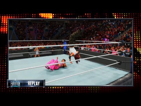 Trish Stratus and Lita vs Mickie James and Alicia Fox - WWE Evolution | WWE 2K19 FULL MATCH
