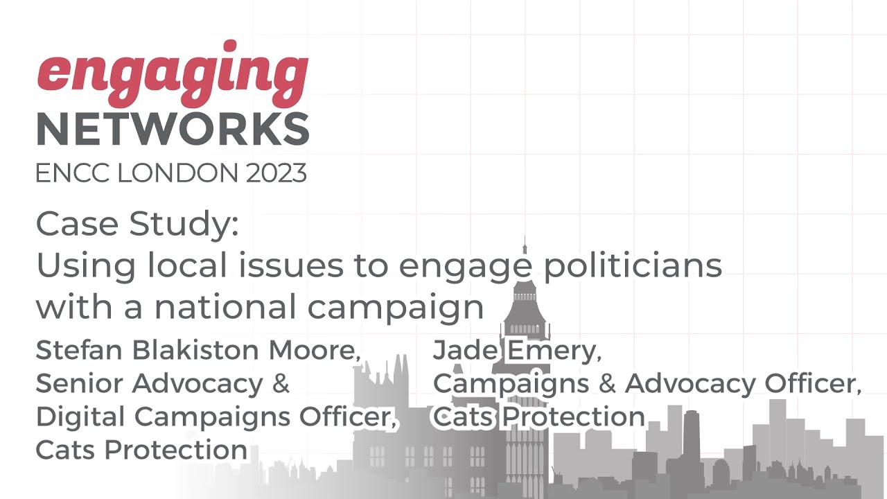 Case Study: Using local issues to engage politicians with a national campaign