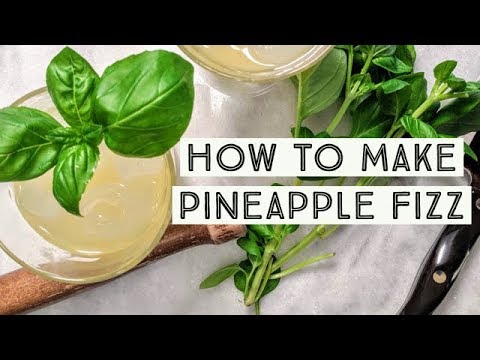 Pineapple Fizz Cocktail || Cara Di Falco || Cara's Cucina