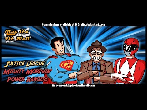 Justice League/Mighty Morphin' Power Rangers - Atop the Fourth Wall