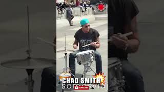 Chad Smith Outdoor Practice #rhcp