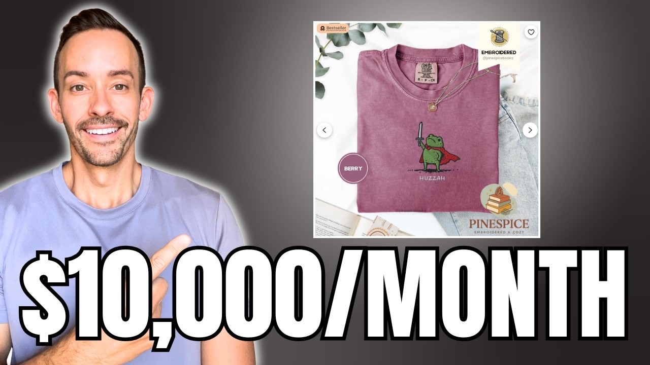 This NEW Print on Demand Design Trend is BLOWING UP (Full Tutorial)