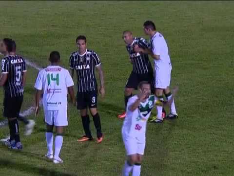 Cartão Vermelho Emerson - Luverdense 1x0 Corinthians - 21/08/13 COPA DO BRASIL 2013