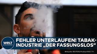 DEUTSCHLAND: PANNE BEI TABAKSTEUER! Gesetz tritt versehentlich schon ab Mitterna