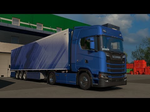 ETS 2 1.32 Beta - SCANIA S580 V8 - Trip: Leipzig - Poznan