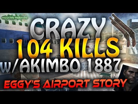 MW2: "Eggy's Diarrhea Story" | *Solo* 104 Kills w/ Akimbo Model 1887s (MW2 Gameplay)
